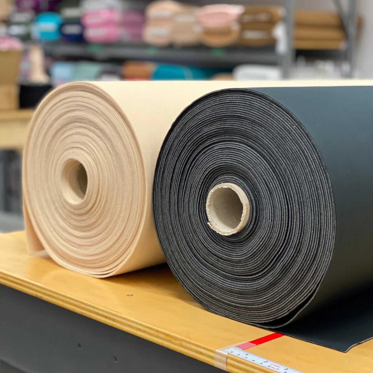 Microfiber Cut & Sew Bra Foam Fabric Black Emerald Erin