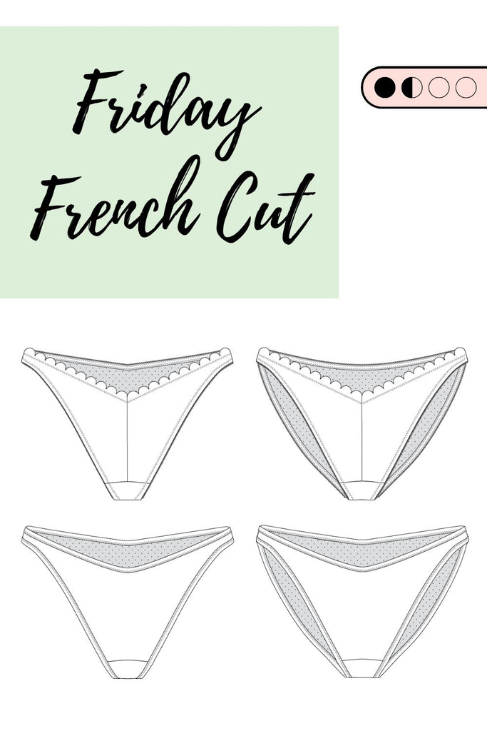 Sewing Pattern PDF  Friday French Cut – Emerald Erin